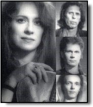 Lady and boys